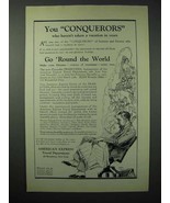 1923 American Express Travel Department Ad - Conquerors - £14.78 GBP