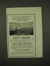 1936 Knoxville Tennessee Tourism Ad - Great Smokies - $18.49