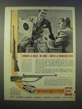 1946 Winchester Model 52, Model 75 Rifle Ad - £14.45 GBP