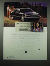1995 Cadillac DeVille Car Ad - Safer for People - $18.49