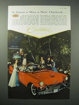 1957 Cadillac Car Ad - Gives a Man a New Outlook - $18.49