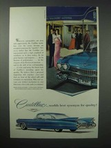 1959 Cadillac Car Ad - Best Synonym for Quality - $18.49
