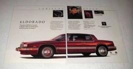 1989 Cadillac Eldorado Car Ad - Style to Set the Pace - £14.77 GBP
