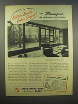 1945 Libbey-Owens-Ford Glass Ad - Thermopane - £14.62 GBP