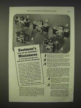 1939 Kodak 35, Bantam Camera Ad - Eastman&#39;s Miniatures - £14.76 GBP