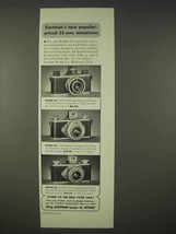 1939 Kodak 35 Camera Ad - Eastman&#39;s 35mm Miniatures - £14.76 GBP