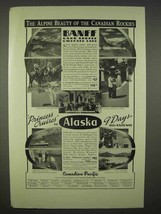 1938 Canadian Pacific Cruise Ad - The Alpine Beauty - $18.49