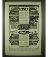 1938 Canadian Pacific Cruise Ad - The Alpine Beauty - £14.78 GBP