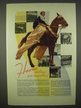 1938 Hawaii Tourism Ad - Challenges Imagination - £14.46 GBP