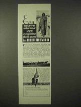 1935 New Mexico Tourism Ad - Travelers Seen Everything - $18.49