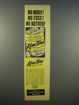 1946 Sherwin-Williams Kem-Tone Paint Ad - No Muss! - £14.73 GBP