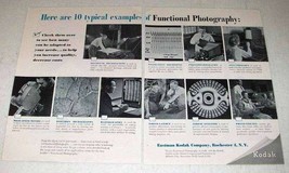 1946 Kodak Ad - 10 Examples of Functional Photograpy - $18.49