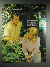 1970 Salem Cigarettes Ad - Can&#39;t Take The Country Out - £14.57 GBP