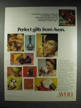1970 Avon Cosmetics Ad - Perfect Gifts From Avon - $18.49