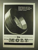 1945 Climax Molybdenum Ad - Cast Iron Brake Drums - £14.61 GBP