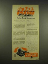 1944 Disston Tool Ad - Industry Had Some Problems - £14.61 GBP