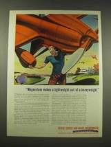 1944 Revere Copper and Brass Ad - Magnesium Lightweight - £14.45 GBP