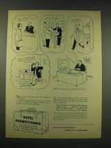 1944 Hotel Pennsylvania Ad - Manager Can Still Dream - £14.52 GBP