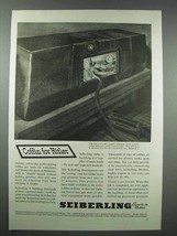 1943 Seiberling Bullet-sealing Rubber Gas Tank Ad - £14.54 GBP