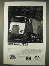 1965 International Harvester Truck Ad - Milk Train - £14.76 GBP