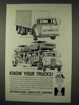 1963 IH Truck Ad - Know Your Trucks - £14.78 GBP