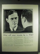 1931 Kellogg&#39;s All-Bran Cereal Ad - What Will Income Be - £14.78 GBP