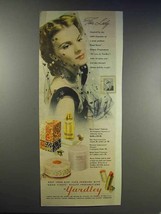 1943 Yardley Bond Street Perfume, Make-up Ad - £14.45 GBP