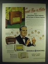 1948 General Electric Radio Ad - Fred Waring - $18.49