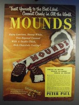 1950 Peter Paul Mounds Candy Bar Ad - Best-Liked - £14.48 GBP