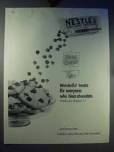 1959 Nestle&#39;s Semi-Sweet Chocolate Morsels Ad - Treats - $18.49