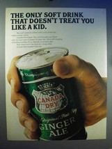 1966 Canada Dry Ginger Ale Soda Ad - Like a Kid - £14.53 GBP