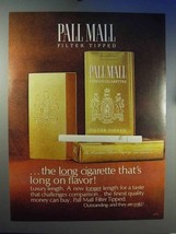 1966 Pall Mall Cigarettes Ad - The Cigarette That&#39;s Long on Flavor - £14.77 GBP