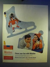 1967 Winston Cigarettes Ad - Flavor Fun - £14.60 GBP
