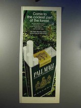 1969 Pall Mall Menthol 100&#39;s Cigarettes Ad - Coolest - £14.54 GBP