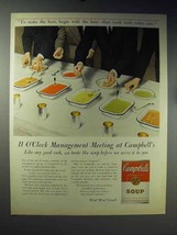 1971 Campbell&#39;s Soup Ad - Management Meeting - £14.78 GBP