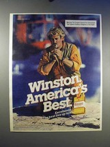 1985 Winston Cigarettes Ad - America&#39;s Best - NICE - £14.72 GBP