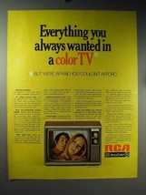 1971 RCA Solid State AccuColor Color TV Ad - $18.49