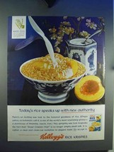 1965 Kellogg&#39;s Rice Krispies Cereal Ad - New Authority - £14.78 GBP