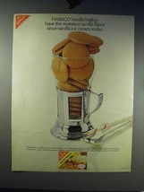 1966 Nabisco Vanilla Wafers Ad - Sweetest Flavor - £14.53 GBP