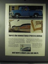 1966 International Harvester Pickup Truck Ad - Fancy - £14.65 GBP