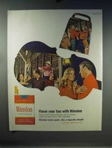 1967 Winston Cigarettes Ad - Flavor Your Fun with Winston - £14.61 GBP