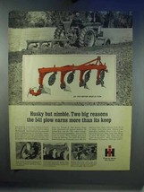 1967 IH 541 Four-bottom Mounted Plow Ad - £14.65 GBP