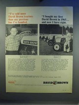 1967 David Brown Tractor Ad - More Than Previous Line - £14.61 GBP
