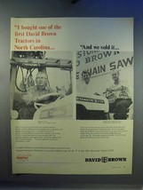 1967 David Brown Tractor Ad - Bought One of the First - £14.61 GBP