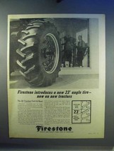 1967 Firestone All Traction Field &amp; Road Tire Ad - £14.61 GBP