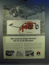 1967 International Harvester 200 Pitman Mower Ad - $18.49