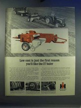 1967 International Harvester 27 Baler Ad - £14.65 GBP