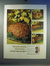 1967 Karo Corn Syrup Ad - Glazing Does Amazing Things - £14.61 GBP
