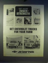 1968 Chevrolet Trucks Ad - Get For Your Farm - £14.54 GBP