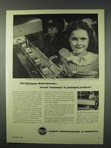 1947 RCA Electronic Metal Detector Ad - Stowaways - £14.77 GBP